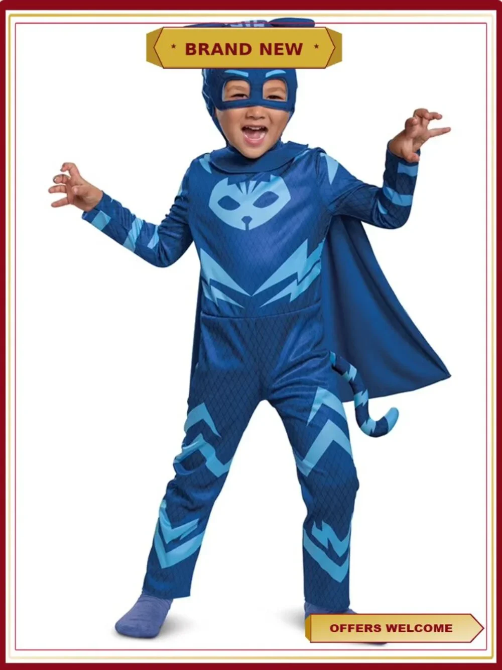 PJ Masks Catboy Classic Toddler Halloween Costume Size 2T